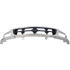 F-150 97-98 GRILLE, Cross Bar, Chrome Shell/Gray Insert, 2WD