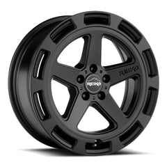 17x7 Aluminum Wheel with 5x100 Bolt Pattern - Satin Black