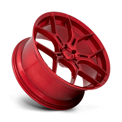 20X9 CANDY RED 38MM Asanti Black Wheel