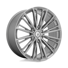 20X9 TITANIUM BRUSHED 35MM Asanti Black Wheel