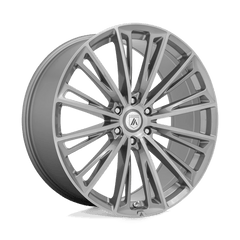 20X9 TITANIUM BRUSHED 35MM Asanti Black Wheel