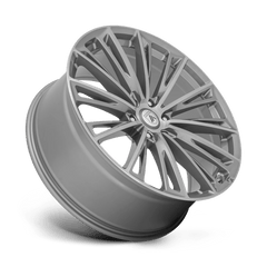 20X9 TITANIUM BRUSHED 35MM Asanti Black Wheel