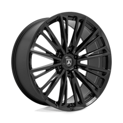 20X10.5 GLOSS BLACK 38MM Asanti Black Wheel