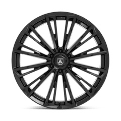 20X10.5 GLOSS BLACK 38MM Asanti Black Wheel