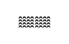 Valve Lock, 10 Degree, 8 mm Valve Stem, Standard Height, Steel, Black Oxide, Set of 16