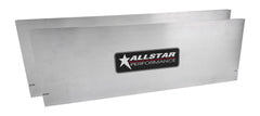 Toe-In Plates, Standard, Aluminum, Natural, Pair