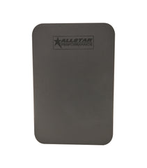 Track Mat, 30 x 20 in, Grease / Oil Resistant, Foam Rubber, Black, Each