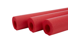Roll Bar Padding, 36 in Long, Foam, Red, Set of 3