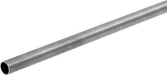 Steel Tubing, 1.125 in OD, 0.083 in Wall Thickness, 4 ft Long, Chromoly, Natural, Each