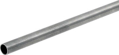 Steel Tubing, 1.25 in OD, 0.058 in Wall Thickness, 4 ft Long, Chromoly, Natural, Each