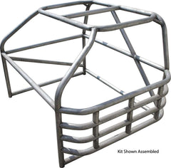 Roll Cage, Deluxe, 4-Point, Weld-On, 1.75 in Diameter, 0.095 in Wall, Steel, Natural, GM F-Body / G-Body, Kit