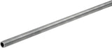 Steel Tubing, 1.25 in OD, 0.120 in Wall Thickness, 7.5 ft Long, Steel, Natural, Each