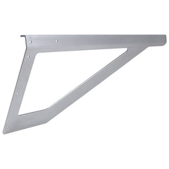 Rear T-Bar Breakaway, Pre Drilled, Aluminum, Natural, Dirt Late Model / Modified, Each