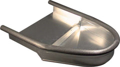 Carburetor Air Pan, 23 x 28 in Pan, Stepped, Aluminum, Natural, Uncut Flange, Each