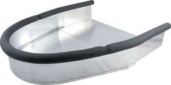 Carburetor Air Pan, 23 x 28 in Pan, Flat, Aluminum, Natural, Uncut Flange, Each