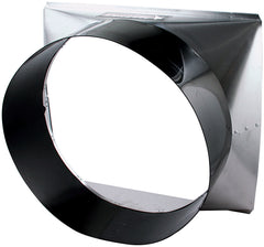 Fan Shroud, 23 in Wide, 19 in Tall, 11 in Deep, Aluminum, Black / Natural, 17 in Diameter Fans, 28 in Griffin Radiators, Each