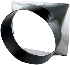 Fan Shroud, 20.75 in Wide, 19 in Tall, 9.75 in Deep, Aluminum, Black / Natural, 17 in Diameter Fans, 26 in Radiators, Each
