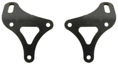 Motor Mount, Bolt-On, 2 in Offset, Steel, Black Powder Coat, Chevy V8, Pair