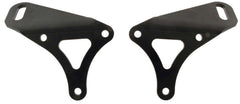 Motor Mount, Bolt-On, 3-3/8 in Offset, Steel, Black Powder Coat, Chevy V8, Pair