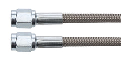 AN Hose Assembly, 36 in Long, 3 AN Hose, 3 AN Straight Female to 3 AN Straight Female, Braided Stainless, PTFE Lined, Set of 5
