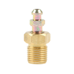 Bleeder Screws, 1/8 in NPT, Brass, Natural, Set of 20