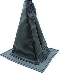 Shifter Boot, 6 x 7 in Base, Fire Retardant Material, Black / Gray, Each