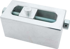 Leaf Spring Block, Adjustable, 2.5 in Height, 2.5 in Width, 5 in Length, 5/8 in Diameter Pin, Aluminum, Natural, Universal, Each