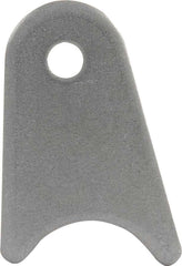 Chassis Tab, Radius, 1/2 in Mounting Hole, 3/16 in Thick, Steel, Natural, Set of 25