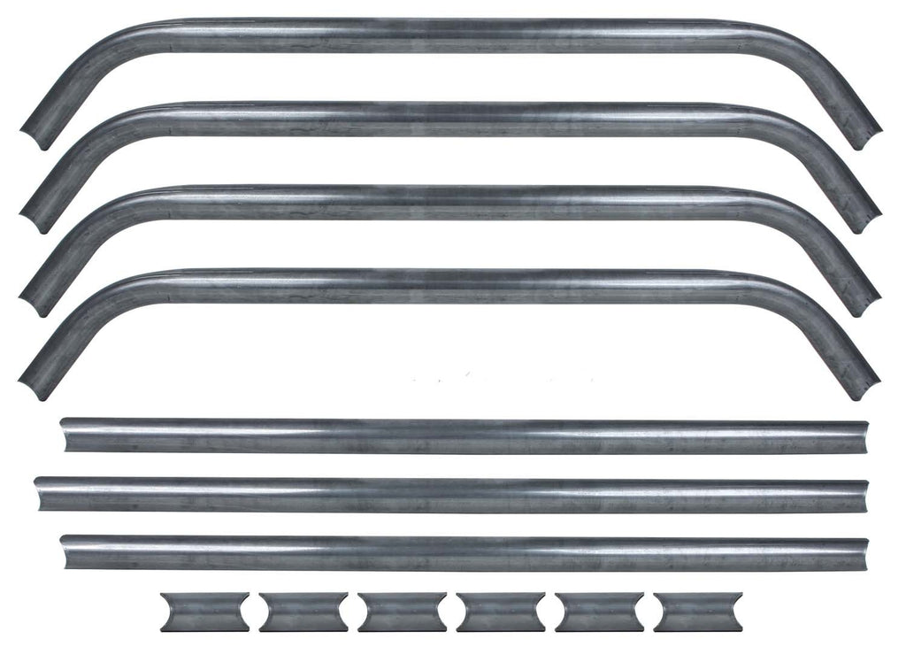Roll Cage, Strut Kit, Component Box, Steel, Natural, Standard Roll Cage, Kit