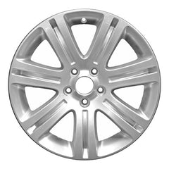 18x7 Aluminum Wheel - Light Hypersilver Full Face