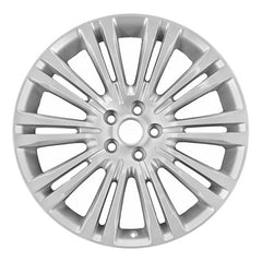 17x6.5 Aluminum Wheel - Painted Bright Silver With Black Primer