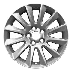 17x7 Aluminum Wheel - All Painted Bright Silver Metallic