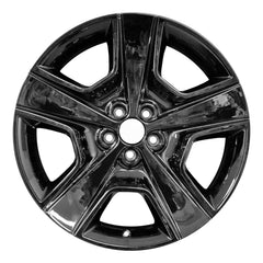 ALUMINUM WHEEL -  20 x 8 -  24MM OFFSET -  5 SPOKE -  5 STUD/LUG -  115MM BP
