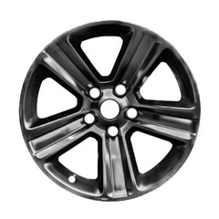 20x9 Aluminum Wheel - All Painted Black Satin Clear