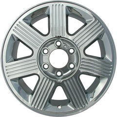 18x7.5 Aluminum Wheel - Machined And Silver