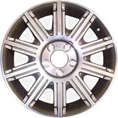 17x7 Aluminum Wheel - Machined With Silver