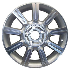 17x7.5 Aluminum Wheel - Machined And Metallic Silver