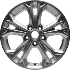 17x7.5 Aluminum Wheel - Bright Silver Metallic Full Face