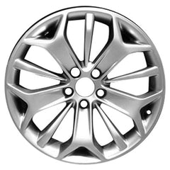 19x8.5 Aluminum Wheel - All Painted Light Smoked Hyper Silver