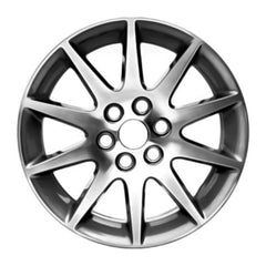 19x7.5 Aluminum Wheel - Machined And Medium Charcoal Metallic