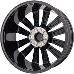  22x9 Factory Replacement New Alloy Wheel for 2021-2024 Cadillac Escalade with 12 Spoke Painted Black