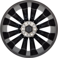  22x9 Factory Replacement New Alloy Wheel for 2021-2024 Cadillac Escalade with 12 Spoke Painted Black