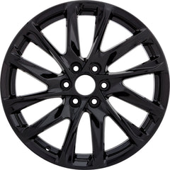  22x9 Factory Replacement New Alloy Wheel for 2021-2023 Cadillac Escalade with 12 Spoke Painted Black