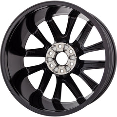  22x9 Factory Replacement New Alloy Wheel for 2021-2023 Cadillac Escalade with 12 Spoke Painted Black