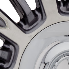  22x9 Factory Replacement New Alloy Wheel for 2021-2022 Cadillac Escalade with 20 Spoke Painted Charcoal/Polished
