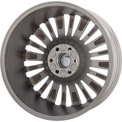  22x9 Factory Replacement New Alloy Wheel for 2021-2022 Cadillac Escalade with 20 Spoke Painted Charcoal/Polished