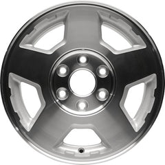 17x7.5 Aluminum Wheel - Machined And Silver