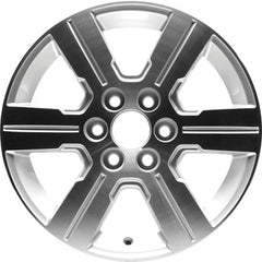 18x7.5 Aluminum Wheel - Machined And Silver
