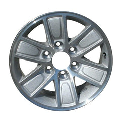 17x8 Aluminum Wheel - Machined And Silver