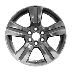 18x8.5 Aluminum Wheel - Slow Machined And Medium Charcoal Metallic